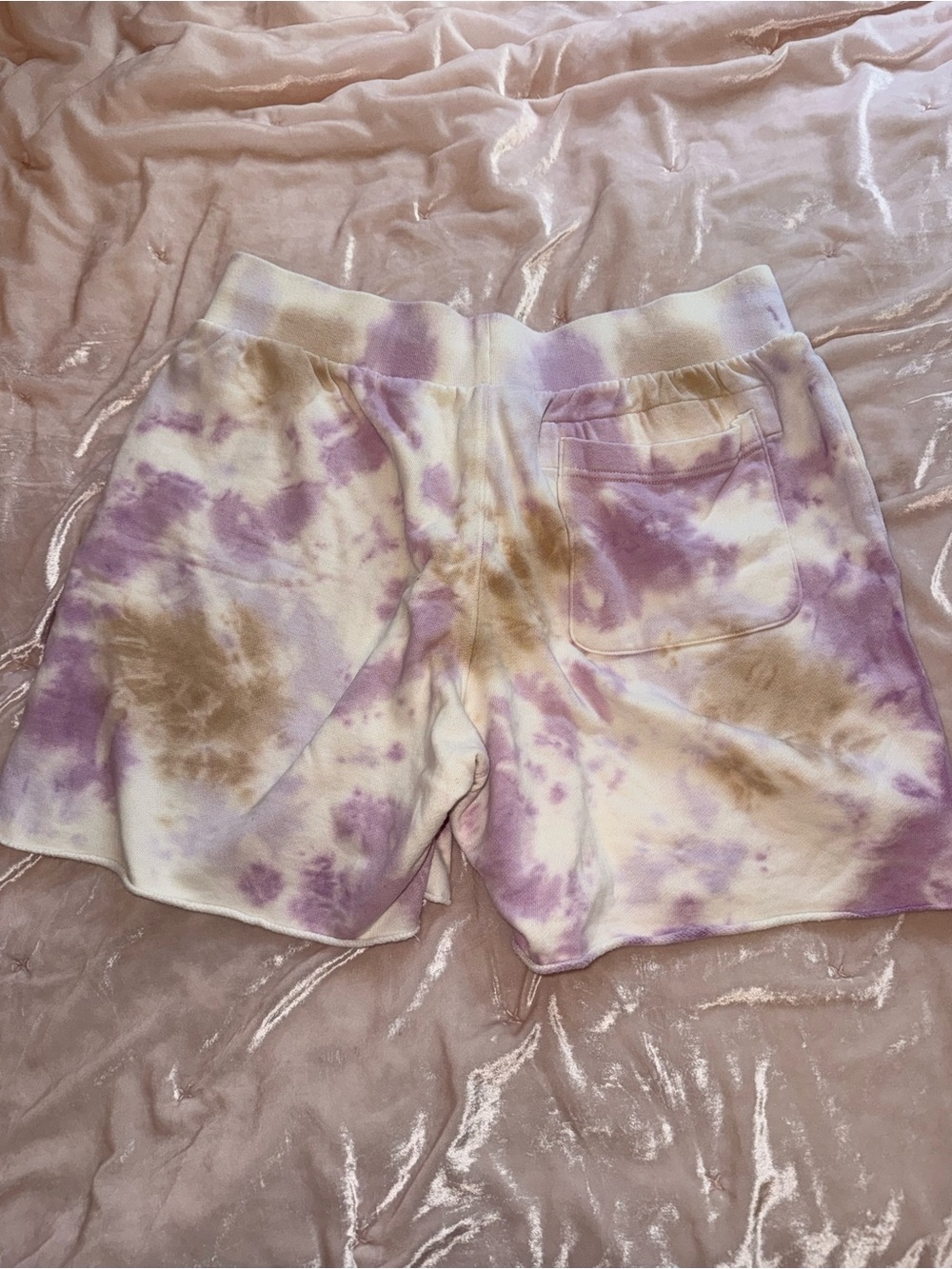 Champion White Tie Dye shorts
